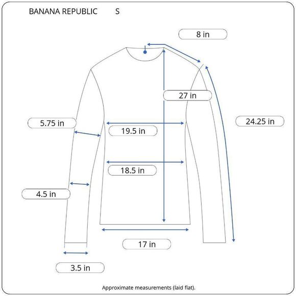 NWOT BANANA REPUBLIC Striped Merino Wool Sweater - Picture 6 of 6